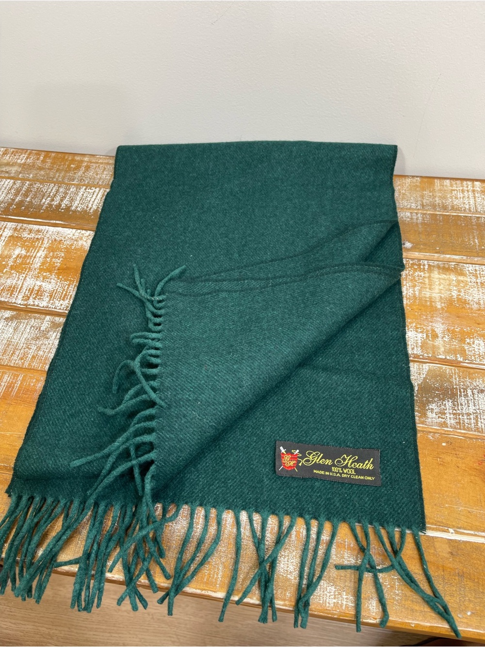 Glen Heath 100% Wool Scarf